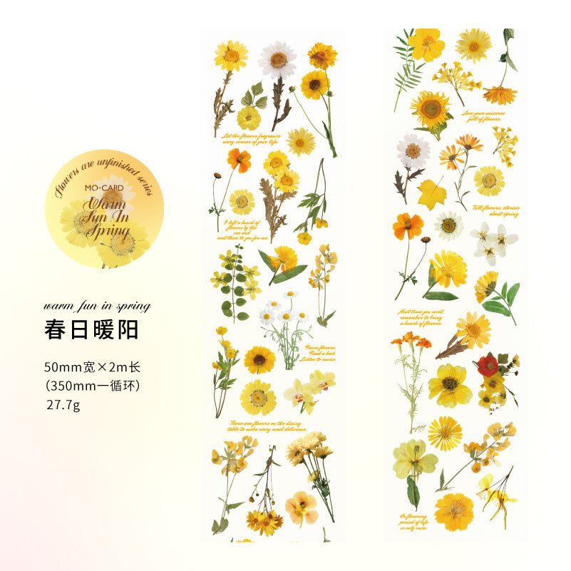 1 Roll PET Nature Stickers HSWL