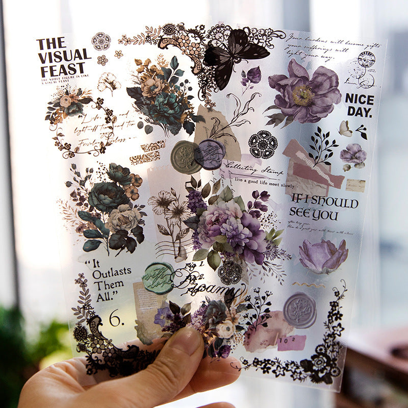 Leiha PET Lace Stickers Book – OBUJO