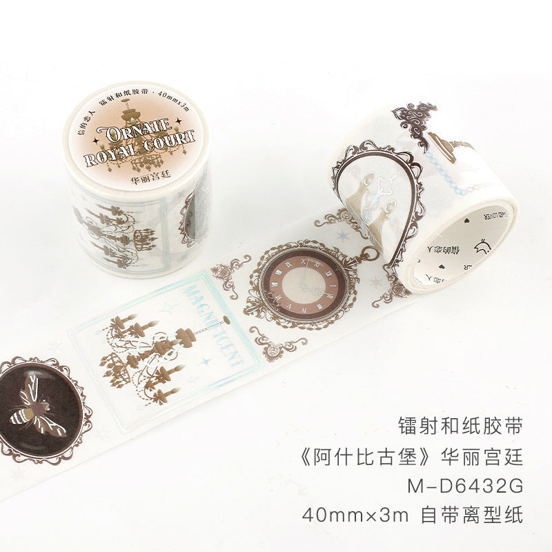 1 Roll Vintage Washi Stickers ASBG