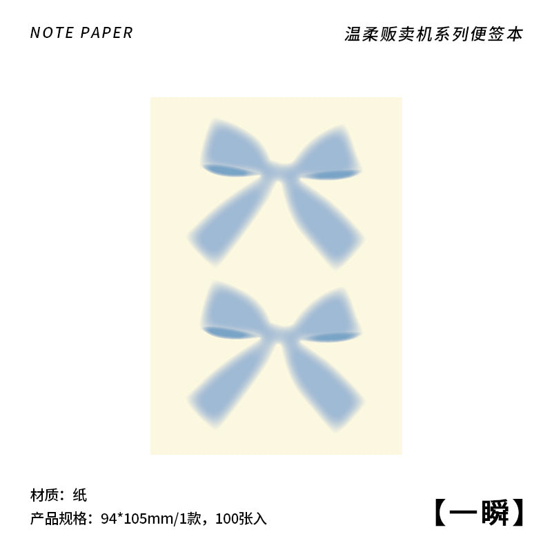 100 Pcs Cute Notepad WRFMJ