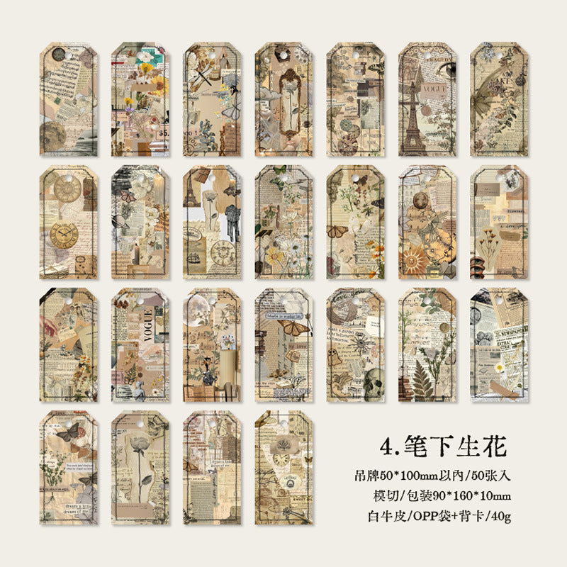 50pcs Label Paper YFXY