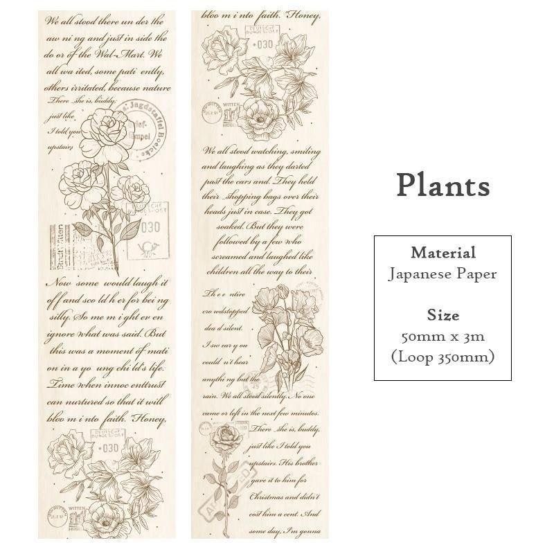 Chenpi Vintage Washi Tape - OBUJO