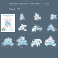 10 Pcs Fantasy Tree PET Stickers CCXHSL