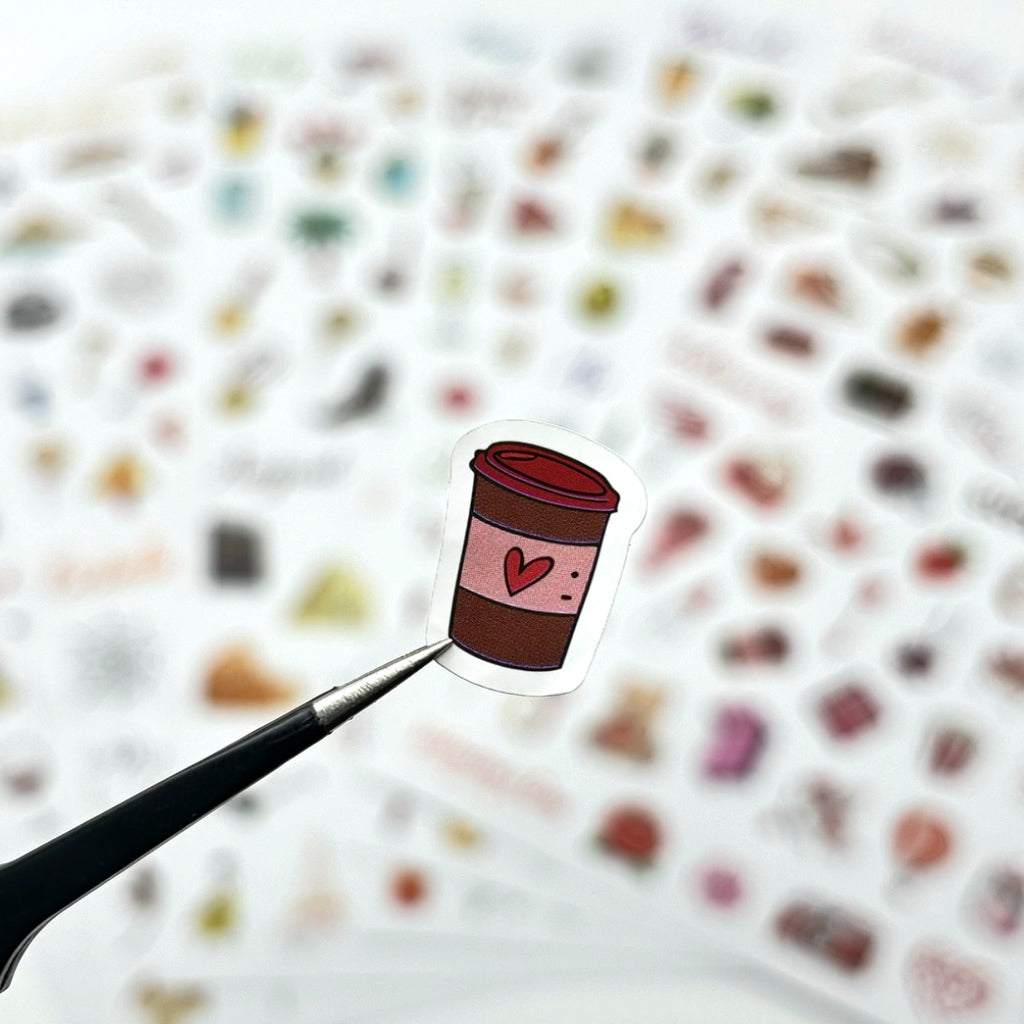 365+ Pcs Daily Planner Stickers, 6 Sheets