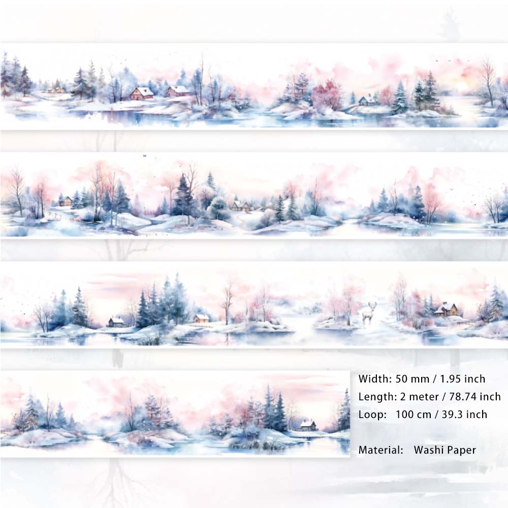 1 Roll Wild Landscape Washi Tape SYMC