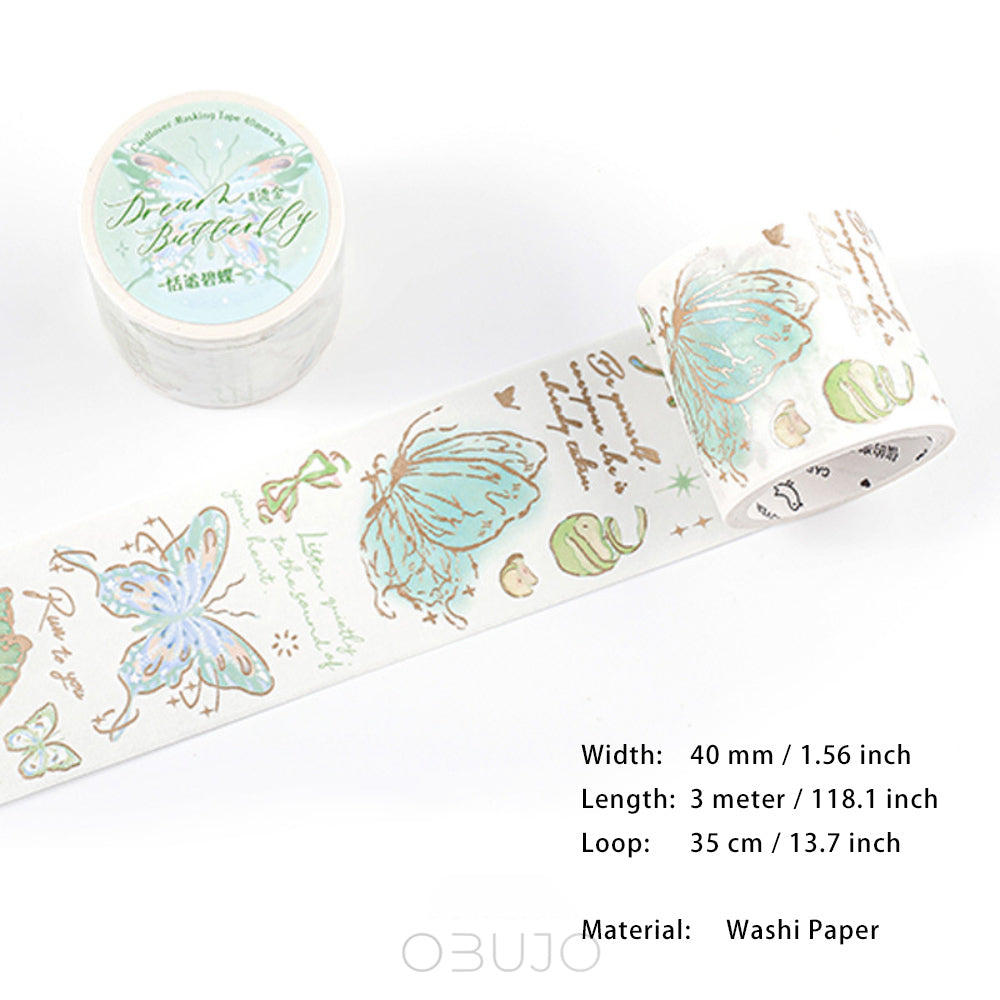 1 Roll Butterfly Washi Tape BFMD