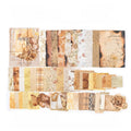 100 Pcs Vintage Floral Journal Paper VMP08