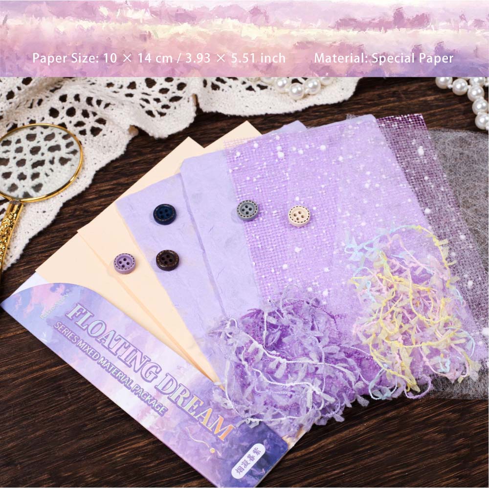 14 Pcs Special Junk Journal Supplies Kit FMXL