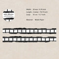 1 Roll Vintage Washi Tape SCDA