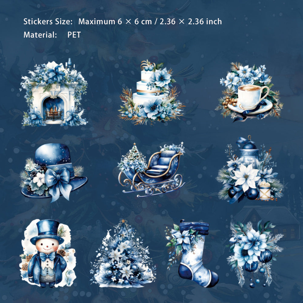 30 Pcs Christmas PET Stickers SDQMY