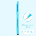 Pentel Touch Sign Pen Brush (SES15C) - Fluorescent Blue