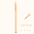Pentel Touch Sign Pen Brush (SES15C) - Light Orange