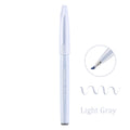 Pentel Touch Sign Pen Brush (SES15C) - Light Gray