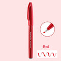 Pentel Touch Sign Pen Brush (SES15C) - Red