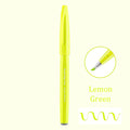 Pentel Touch Sign Pen Brush (SES15C) - Lemon Green