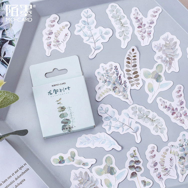 56 Pcs Eucalyptus Stickers YJLY