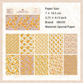 40 Sheets Vintage Floral Scrapbook Paper MMDHX