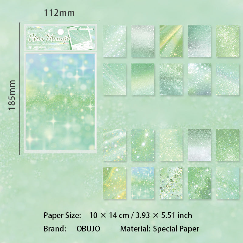 20 Pcs Fantasy Journal Paper HXCJ