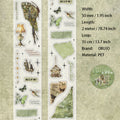 1 Roll Vintage Junk Journal Stickers Tape PTWY