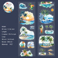 1 Roll Wildland Landscape PET Stickers Tape RDJG