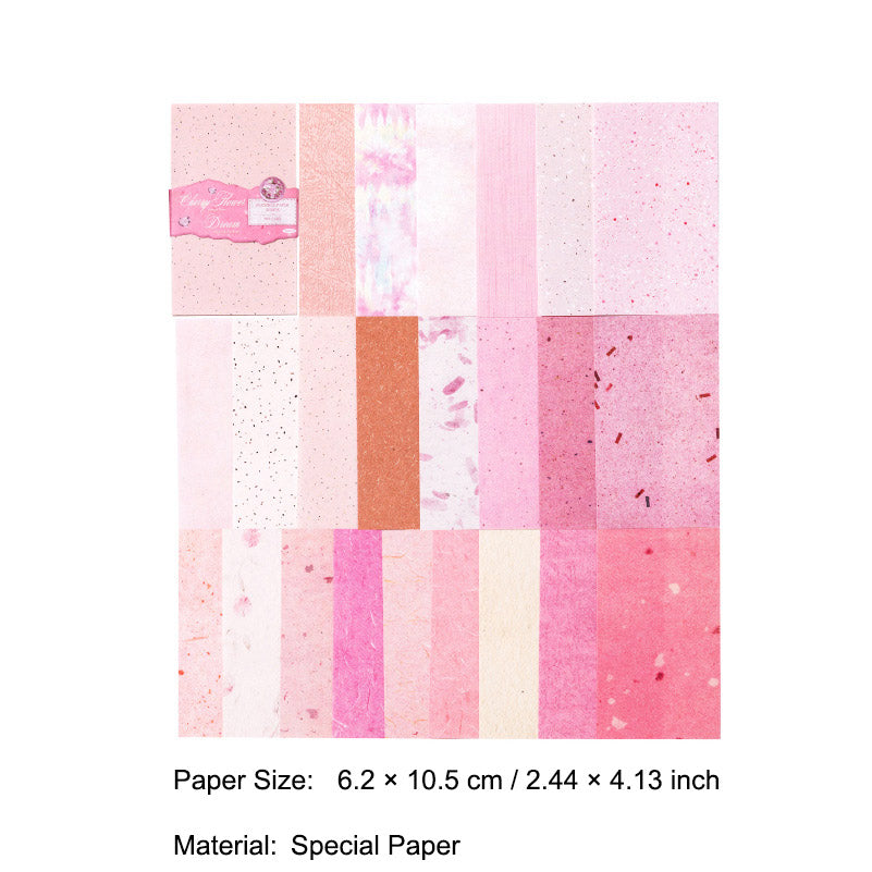 50 Pcs Vintage Basic Scrabook Paper ZJWR