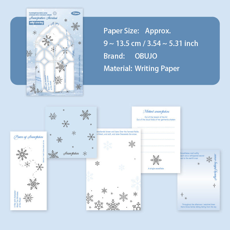 20 Sheets Aesthetic Notepad ZGJY
