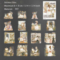 15 Pcs Dream Career PET Stickers ZYMXJ