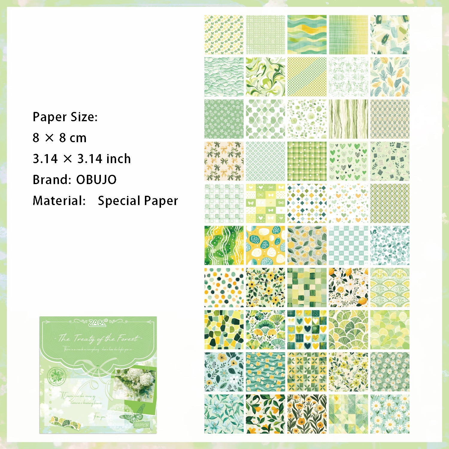 100 Sheets Basic Journal Paper XKMY