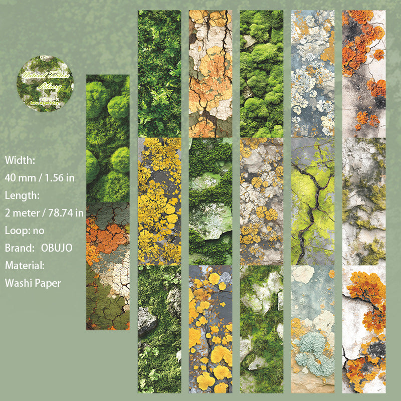 1 Roll Natural Themed Washi Tape ZRJLK