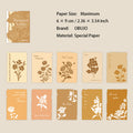 10 Pcs Botanical Notepad Paper CMSJ