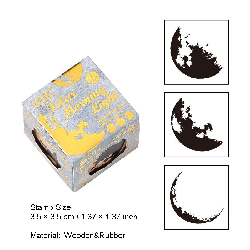 3 in 1 Patterns Wooden Stamp YXBH