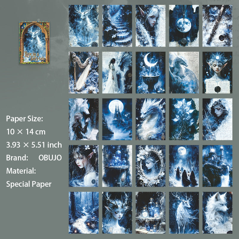 50 Sheets Fantasy Journal Paper ZJTHL