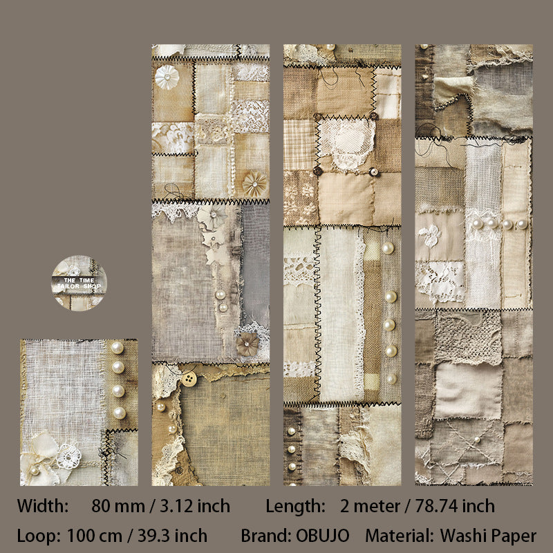 1 Roll Vintage Junk Journal Washi Tape SGCFP