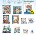 10 Pcs Home Daily PET Stickers ZJRJ