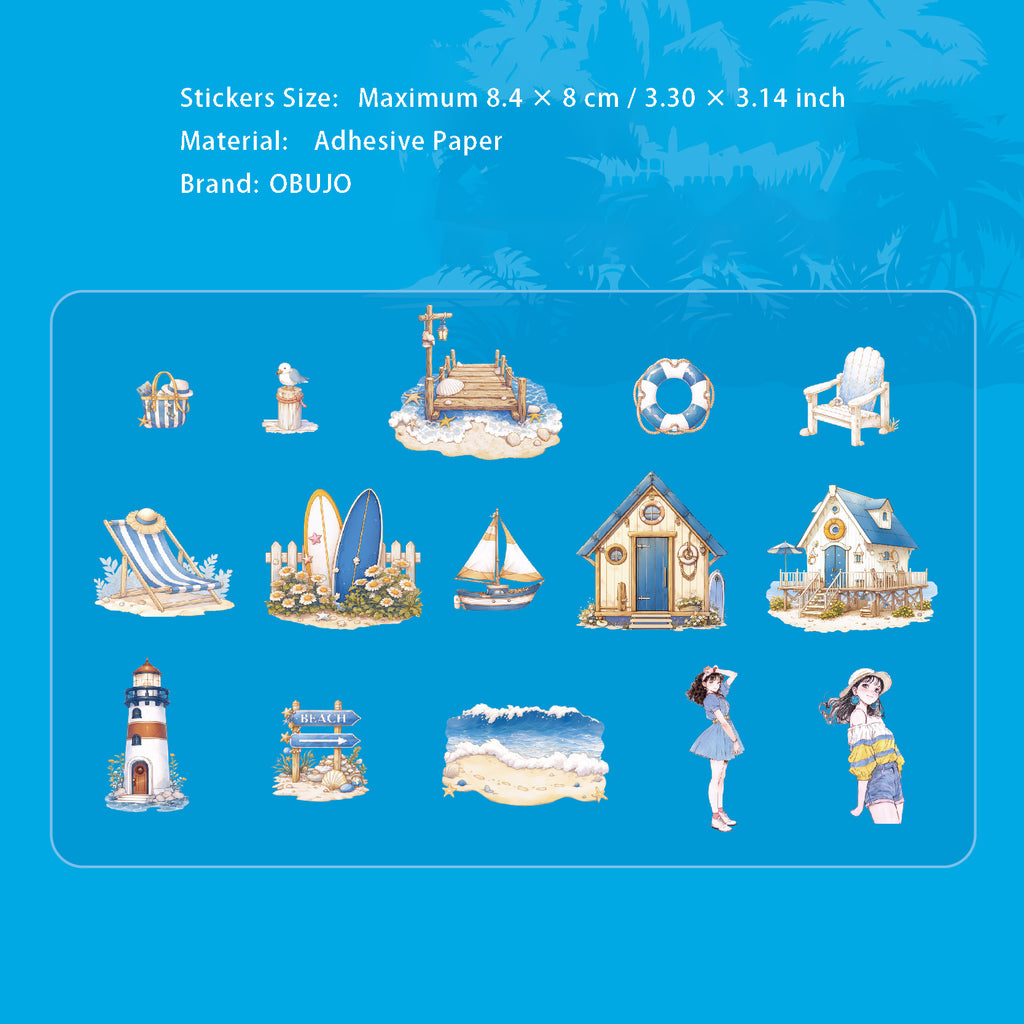 15 Pcs Dream Girl Stickers ZMRJ