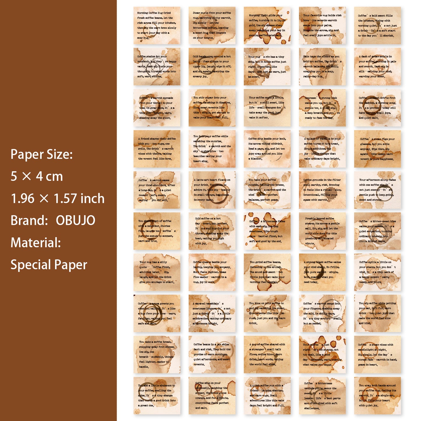 50 Sheets Quote Journal Paper BLXL