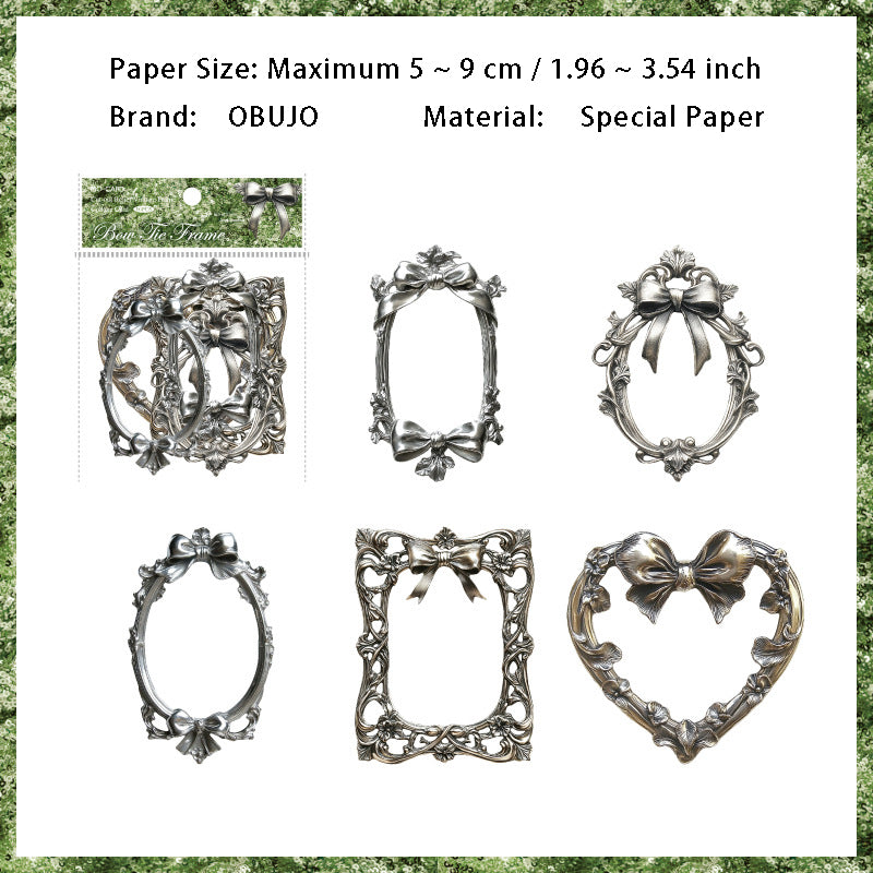 20 Pcs Sliver Frame Paper YSGY
