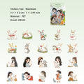 30 Pcs Pet Girl PET Stickers AYJHBM