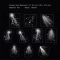 20 Pcs Fantasy Light PET Stickers HGFJ