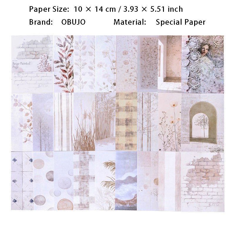 50 Sheets Watercolor Art Journal Paper YRHL