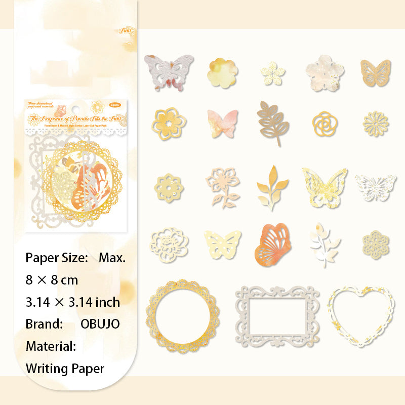 23 Pcs Hollow Cutout Paper Butterfly HCYX