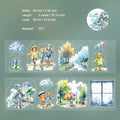 1 Roll Rainy Day PET Sticker Tape XYTX
