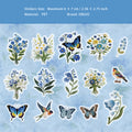 15 Pcs Flower PET Stickers ZXXL