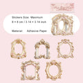 10 Pcs Vintage Frame Stickers YYLG