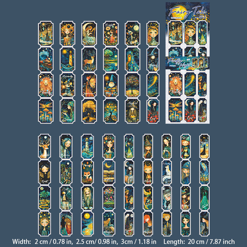 15 Sheets Vintage Fairy Stickers THGSJ