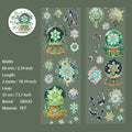 1 Roll Snowflake Themed PET Tape BZXXH
