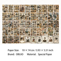 50 Sheets Vintage Junk Journal Paper FDZS