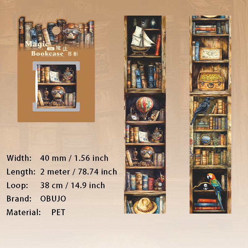 1 Roll Magic Bookshelf PET Tape MFSG