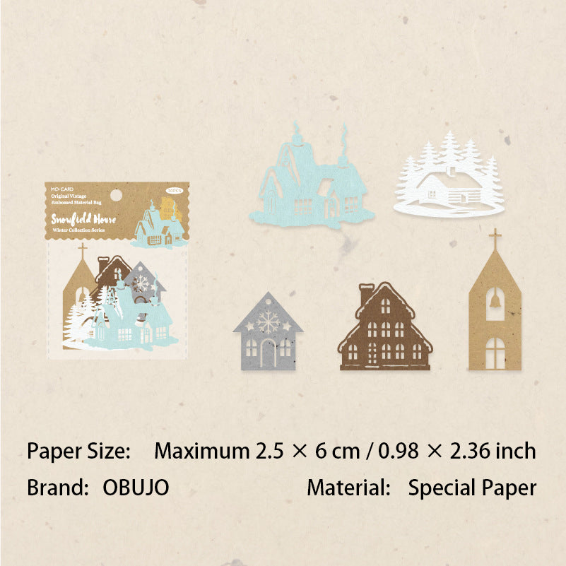 30 Pcs Christmas Gadgets Cutout Paper DRSWJ
