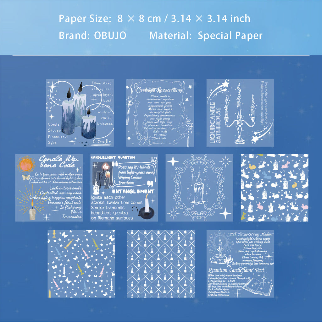 20 Pcs Buttefly Floral Scrapbook Paper BQXY